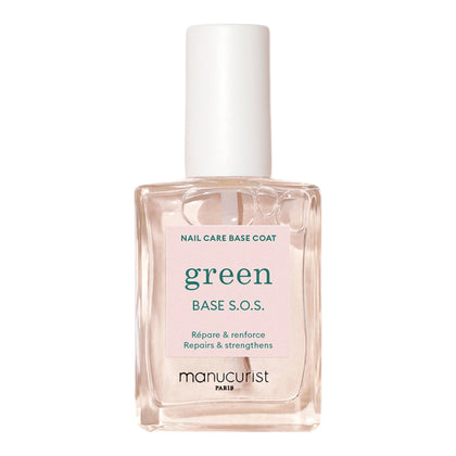 Manucurist front bottle showing sleek label and repair benefit