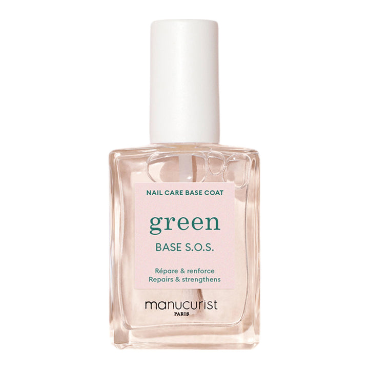 Manucurist front bottle showing sleek label and repair benefit
