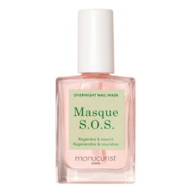 Manucurist front packaging showing compact treatment bottle and label benefit