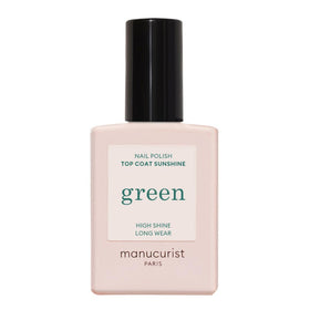 Manucurist front bottle showing shade and compact size for easy storage