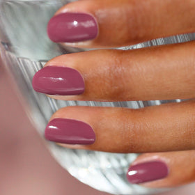 Manucurist polish held in hand for lifestyle use and easy quick-dry benefit