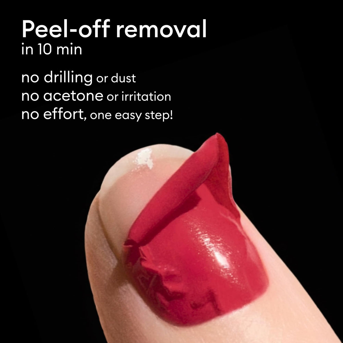 Manucurist high-precision brush applying top coat for even coverage and easy use