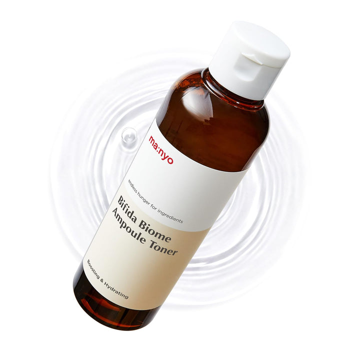 ma:nyo bottle front view showing label and capacity, highlighting hydration benefits