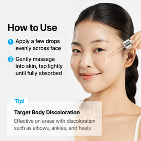 ma:nyo lifestyle bathroom routine with product for daily brightening habit