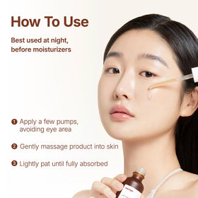 ma:nyo lifestyle bedroom nightstand portraying nightly skincare routine ease