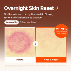 ma:nyo night application on skin illustrating overnight barrier support
