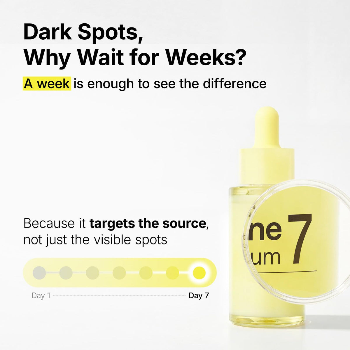 ma:nyo close-up of serum texture demonstrating smooth, non-greasy finish and radiance