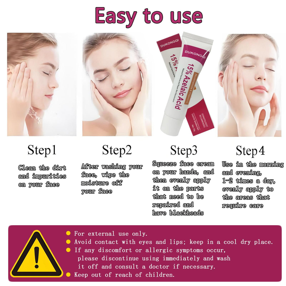 MAOHAM dispensed texture on hand showing fast absorption benefit