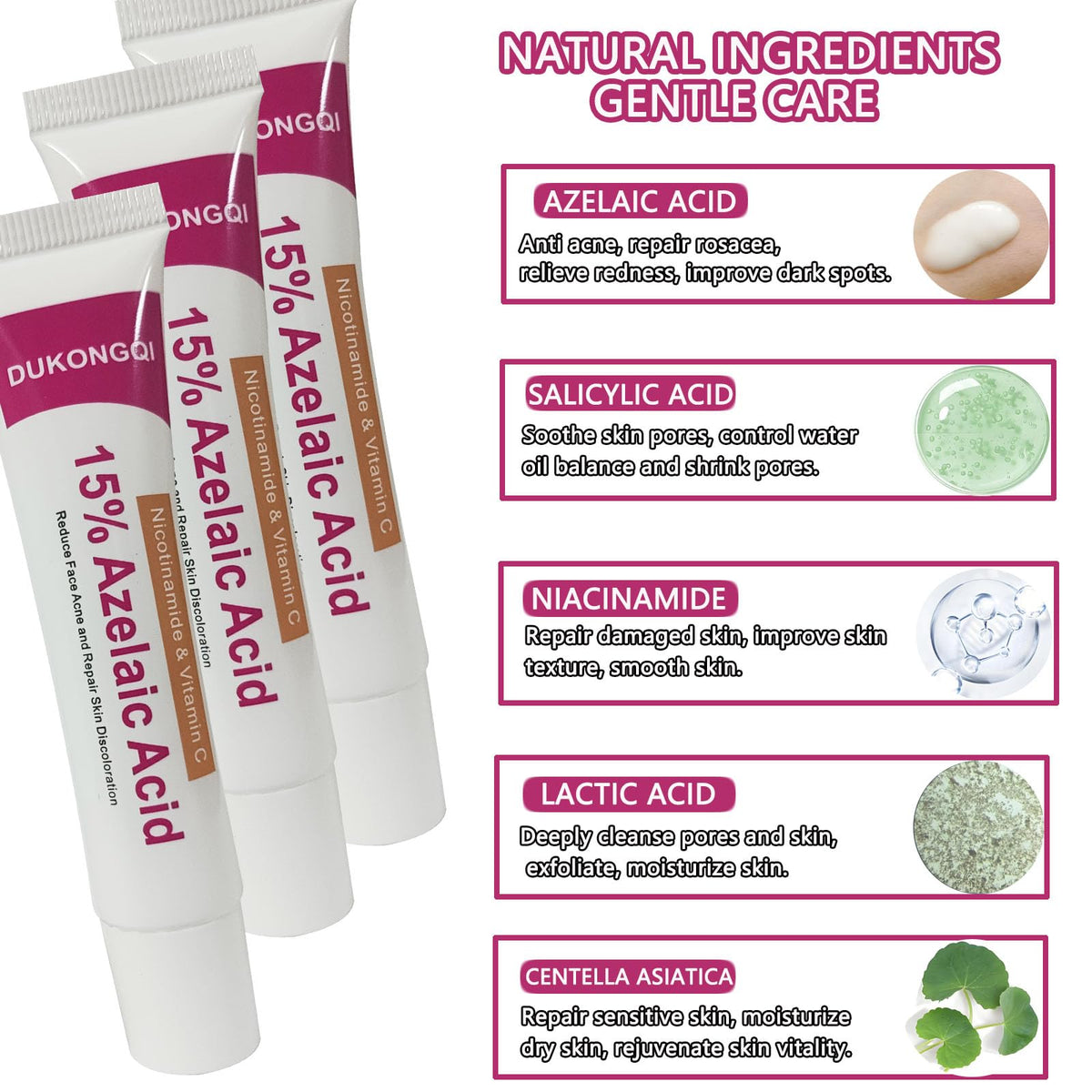 MAOHAM serum on fingertip demonstrating lightweight texture benefit