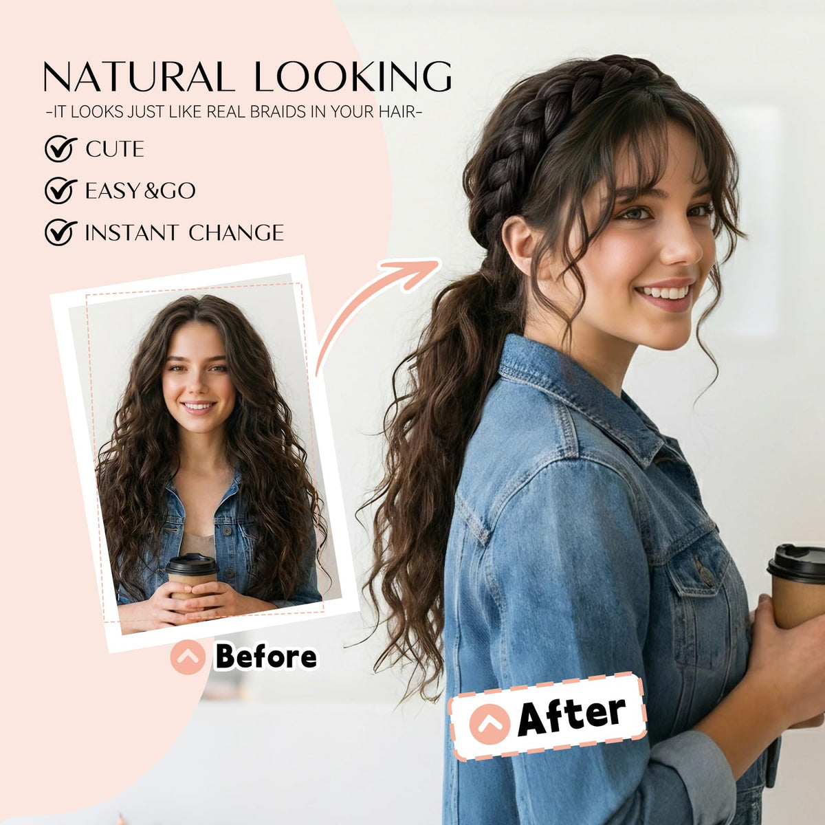 MaopaoBeauty close-up of hand-braided texture showing realistic hair-like finish and depth