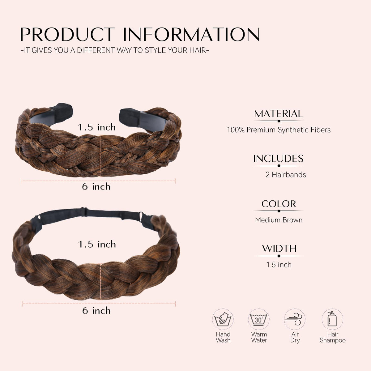 MaopaoBeauty teeth band detail demonstrating grip for secure non-slip wear