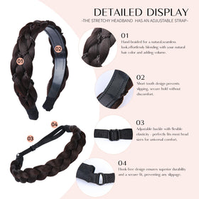 MaopaoBeauty teeth-band closeup demonstrating secure non-slip grip benefit