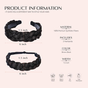 MaopaoBeauty toothed headband detail illustrating grip for secure hold during activity