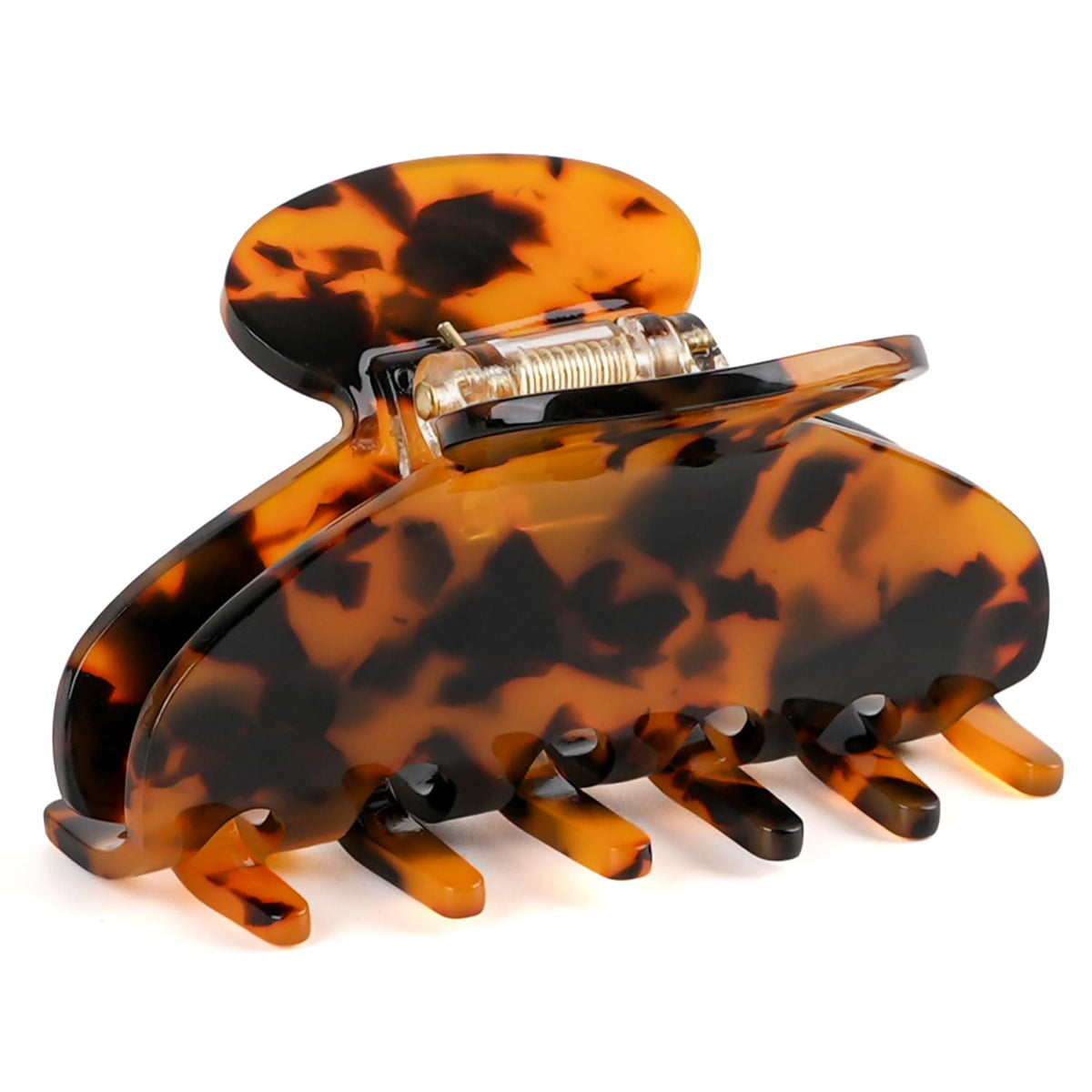 MAORULU front view of cherry red clip showing glossy finish and gift-ready packaging