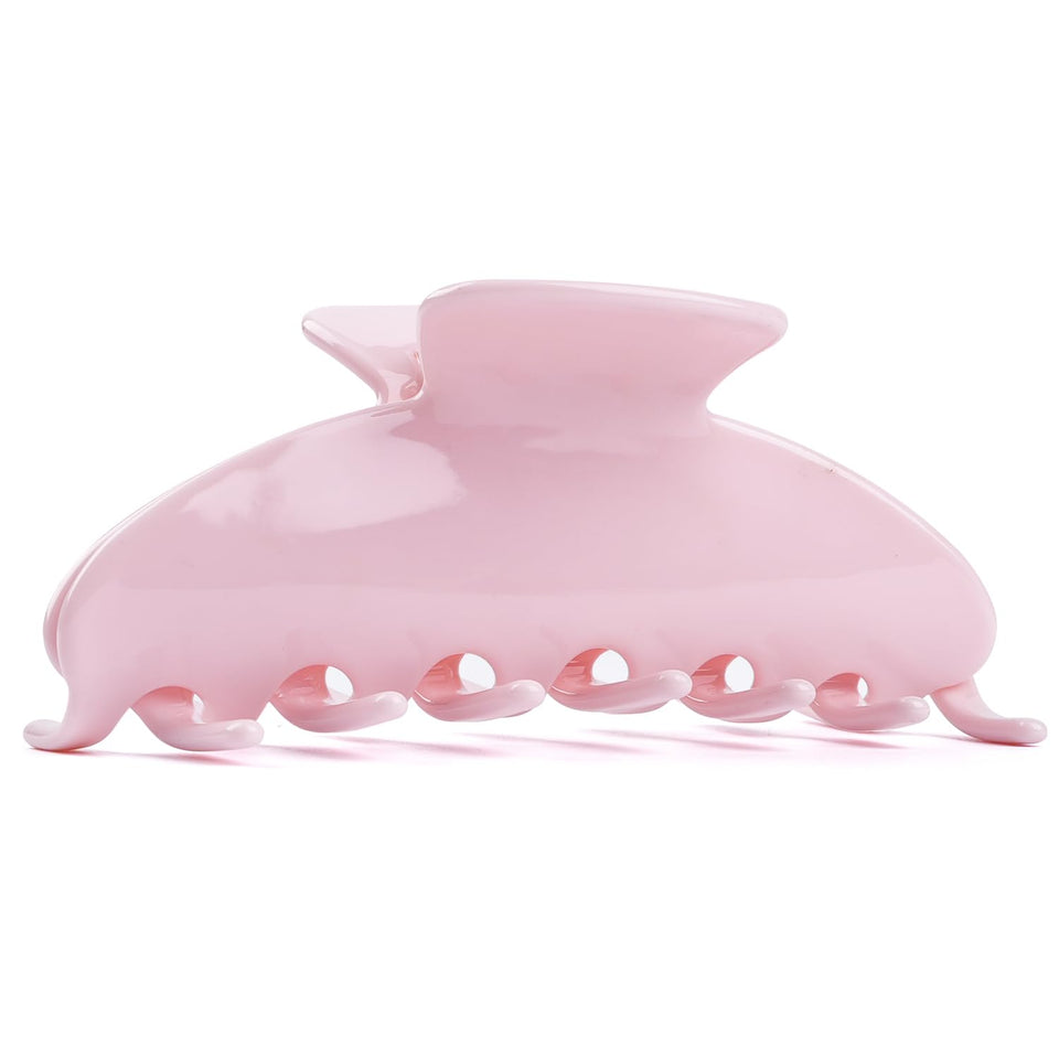 MAORULU front view of soft pink clip showing elegant shape and secure hold