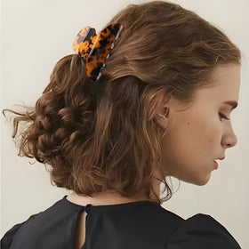 MAORULU smooth rounded teeth close-up preventing hair pull for comfortable wear