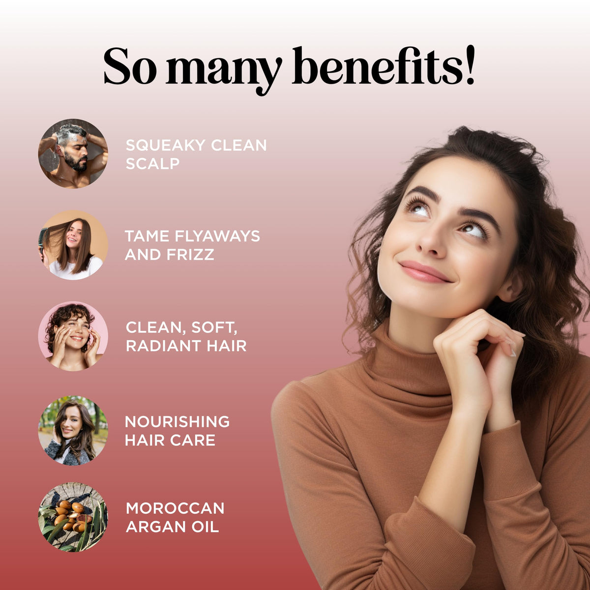 Maple Holistics label close-up highlighting argan oil and ingredient transparency