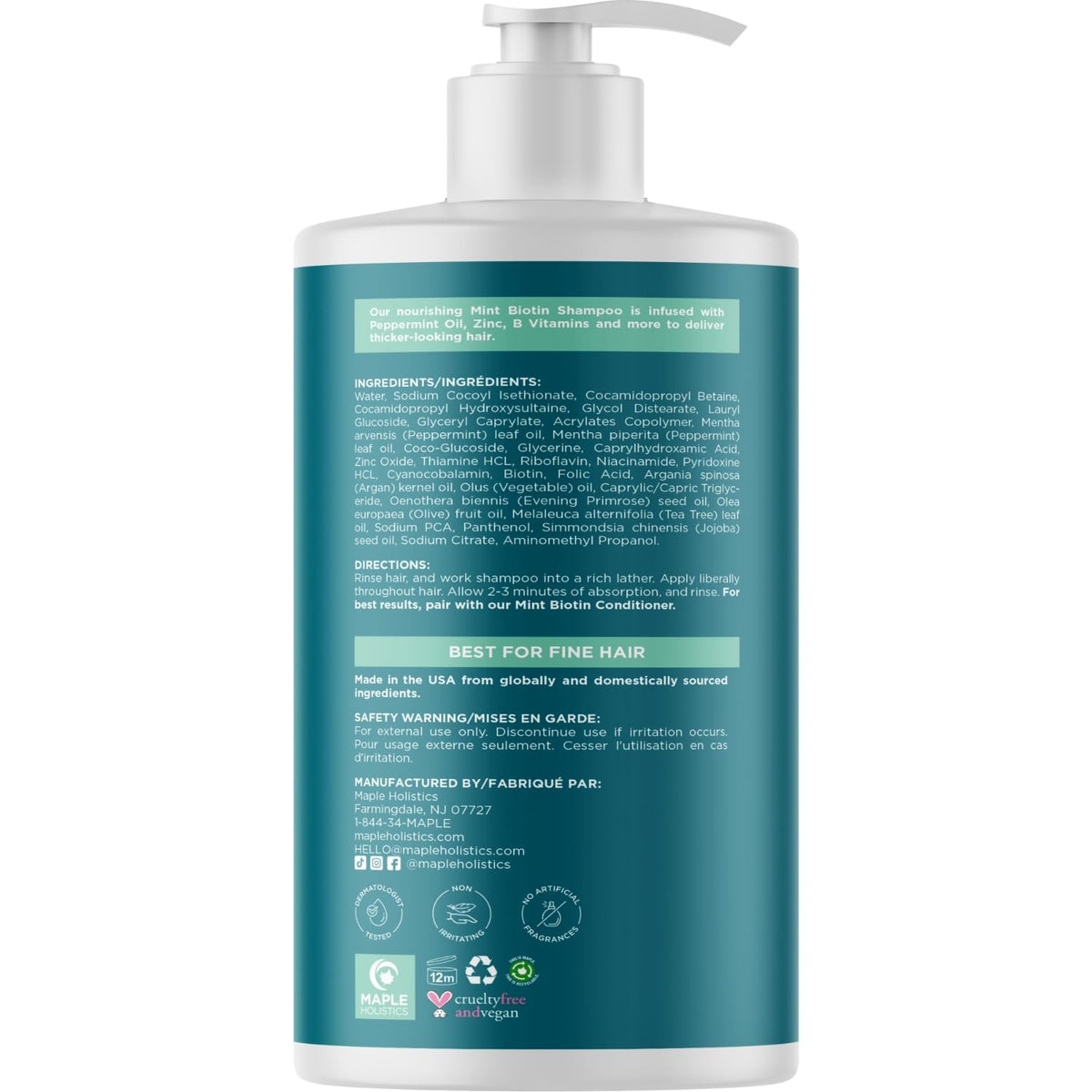 Maple Holistics trio of argan coconut and olive oils highlighting nourishment