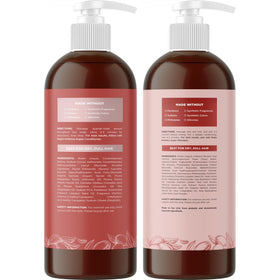 Maple Holistics ingredient array including argan, jojoba, and aloe for nourishment