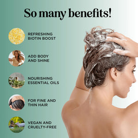 Maple Holistics back label with ingredients and usage directions visible