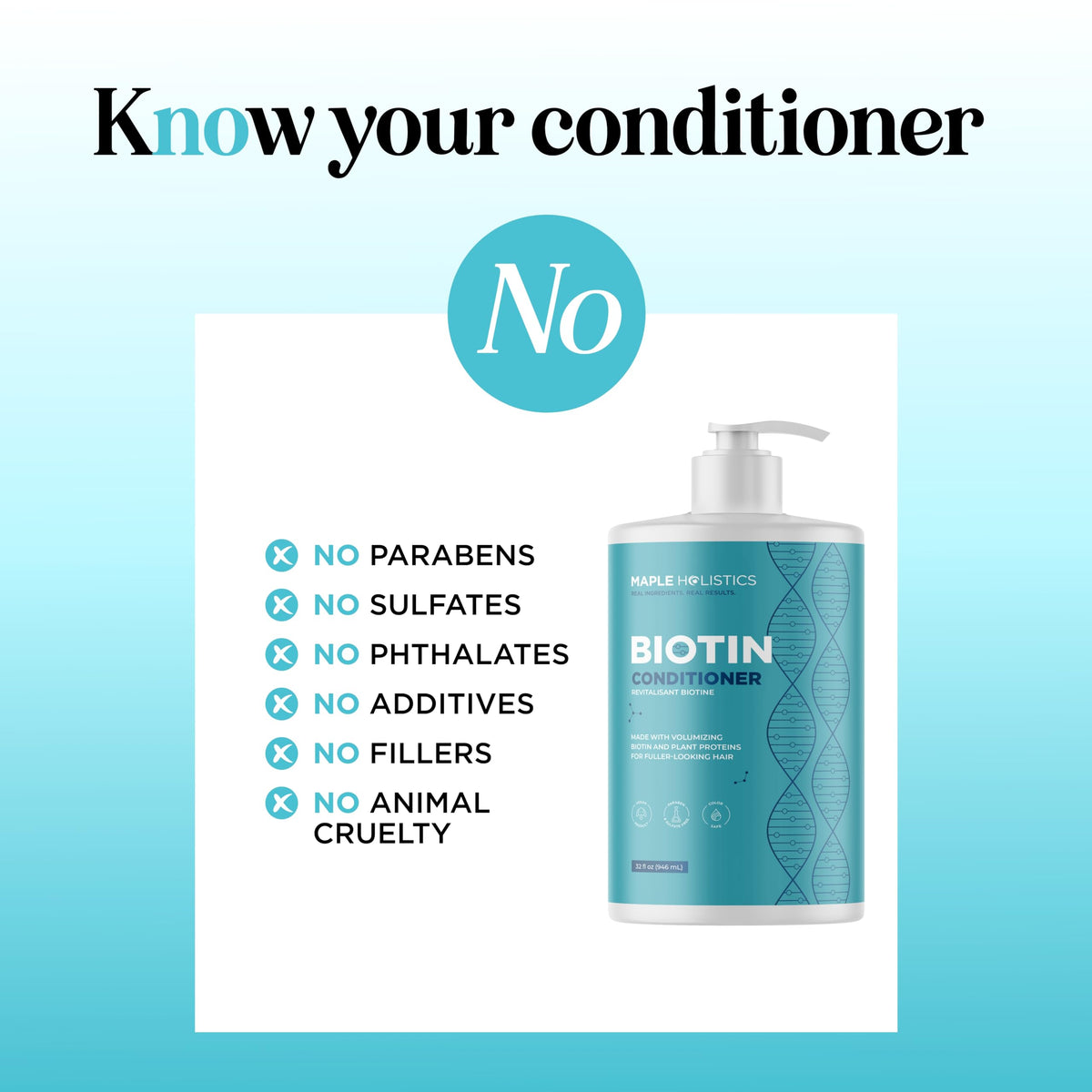 Maple Holistics being applied in shower to detangle and hydrate hair