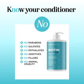 Maple Holistics being applied in shower to detangle and hydrate hair