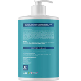 Maple Holistics beside a common bottle to show the large 32 fl oz size advantage