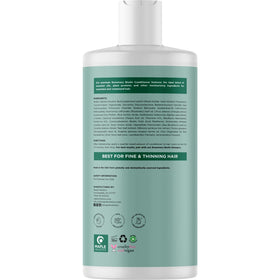Maple Holistics bottle beside jojoba, shea and argan for nourishing oils