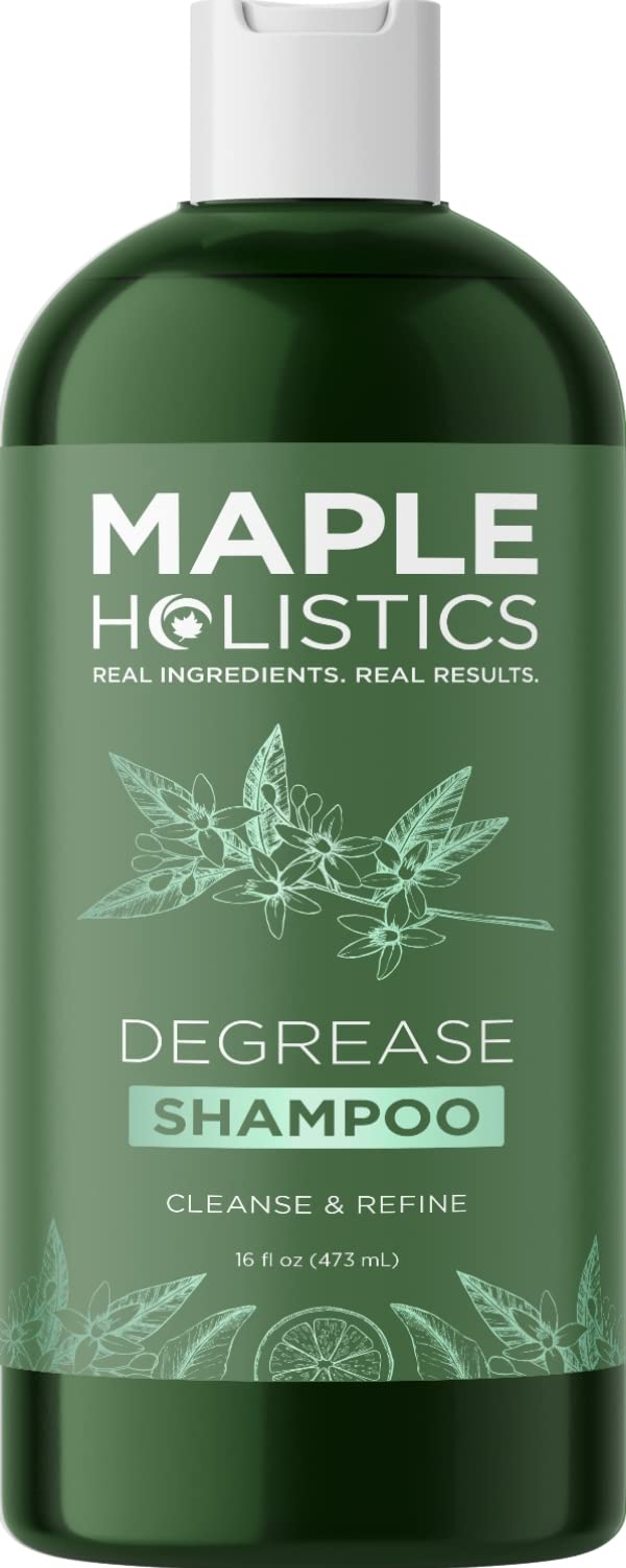 Maple Holistics front bottle view showing label and 16 fl oz size for clear identification and benefit