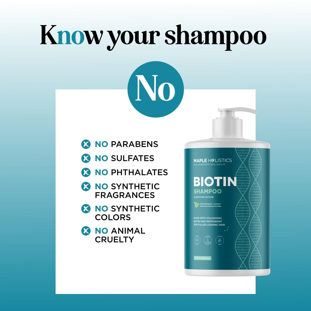 Maple Holistics shampoo foam texture demonstrating gentle lather