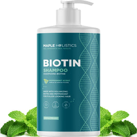Maple Holistics front bottle showing clean packaging and volumizing benefit
