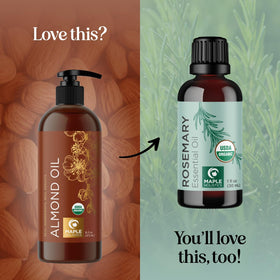 Maple Holistics oil used in hair treatment improving manageability