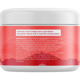 Maple Holistics dispensing cream from pump for convenient pre-workout use