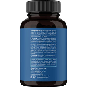 Maple Holistics ingredient layout with collagen and biotin emphasis