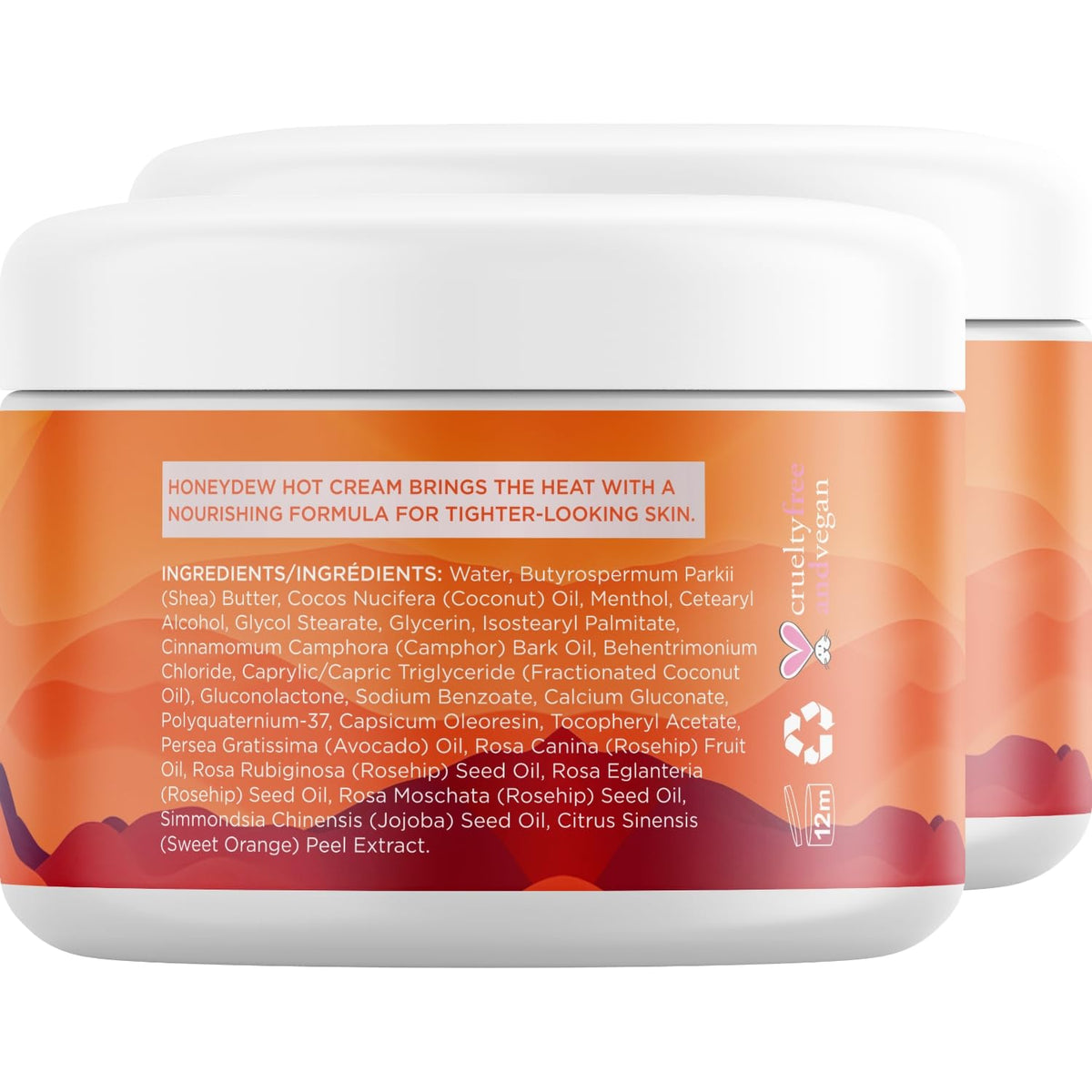 Maple Holistics ingredients display with shea butter and camphor benefits