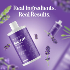 Maple Holistics lavender sprigs and botanicals illustrating natural aromatherapy benefit