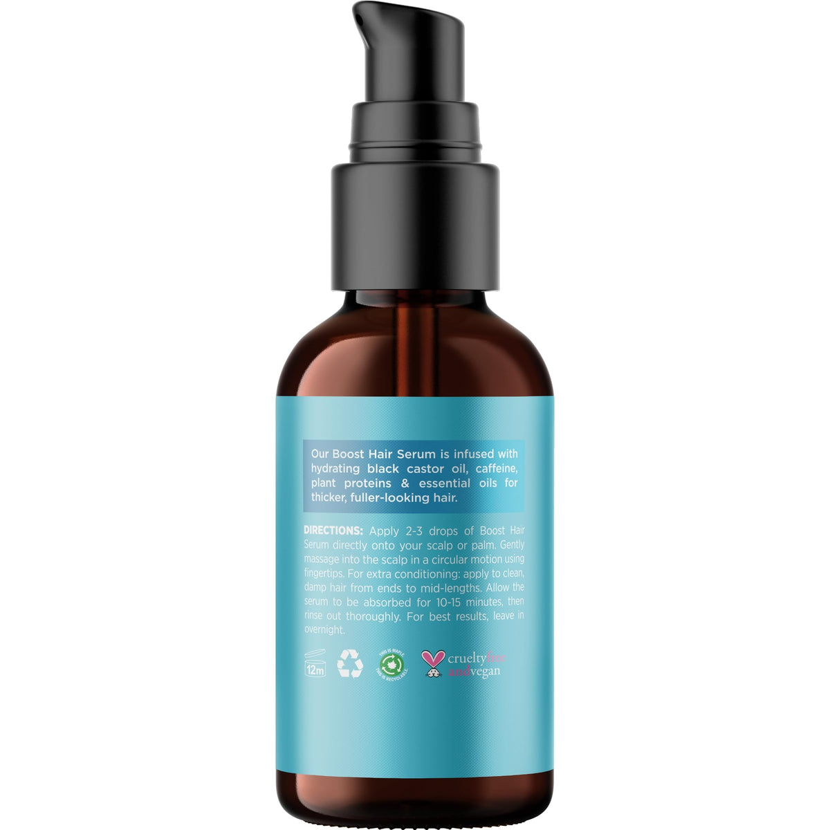 Maple Holistics man applying serum to scalp for improved volume and comfort