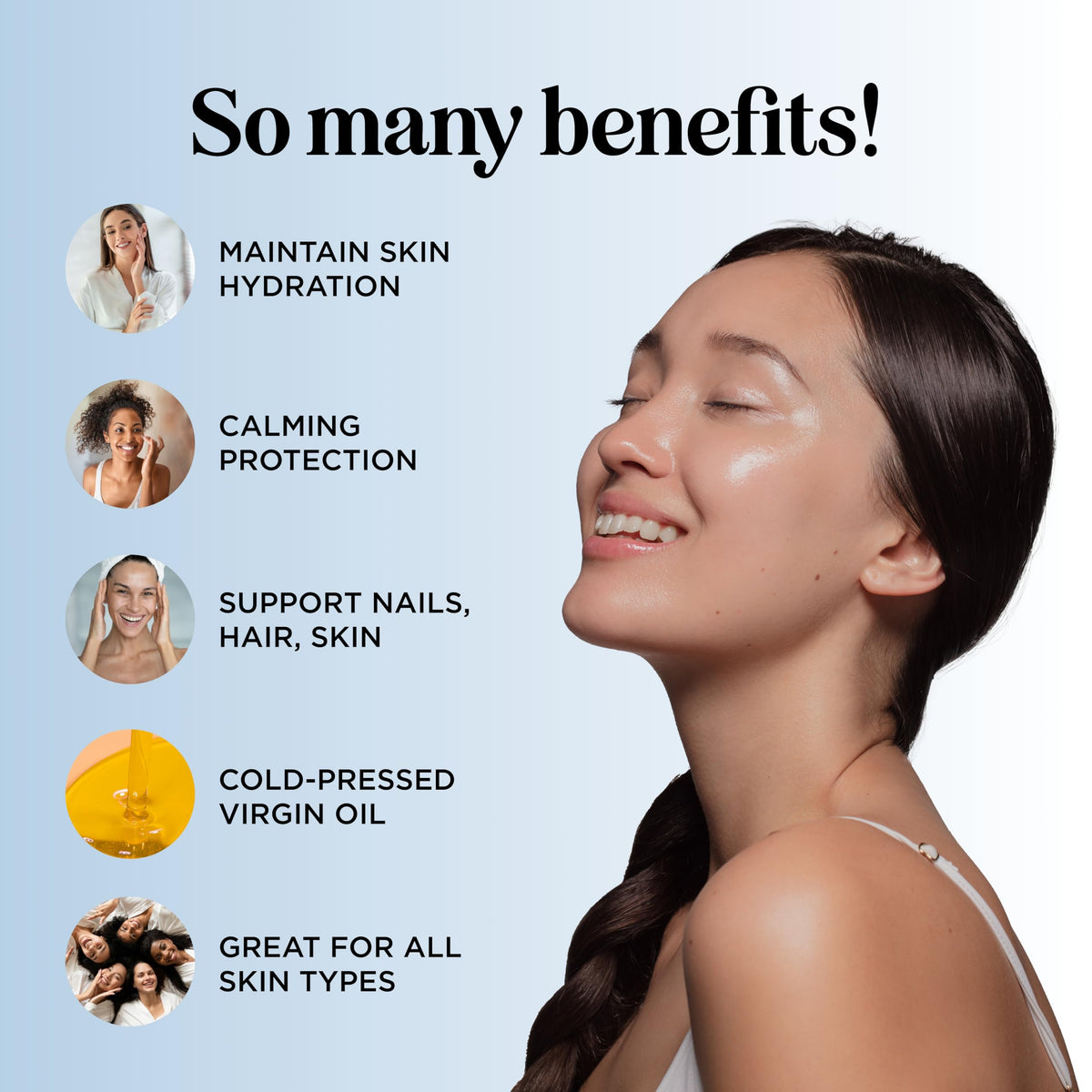 Maple Holistics moringa oil drops on hand showing lightweight texture benefit