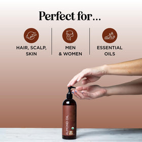 Maple Holistics pouring oil texture close-up for smooth application