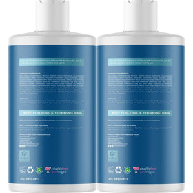 Maple Holistics label close-up highlighting vegan, sulfate-free formula