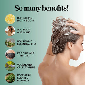 Maple Holistics pump dispensing shampoo for easy controlled use