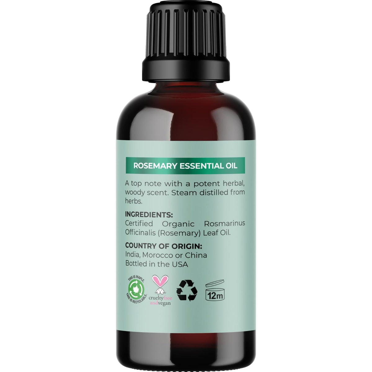 Maple Holistics rosemary oil in a diffuser creating an uplifting home aroma