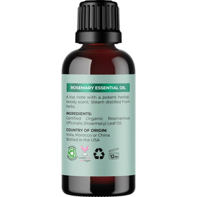 Maple Holistics rosemary oil in a diffuser creating an uplifting home aroma