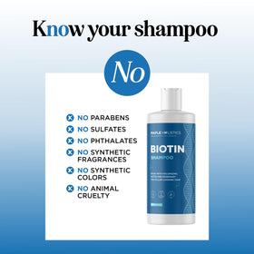Maple Holistics ingredients including rosemary and biotin highlighting natural blend