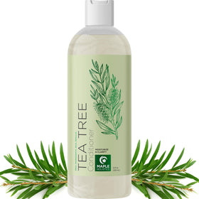Maple Holistics front bottle view showing label and benefits