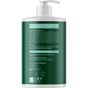 Maple Holistics tea tree oil dropper indicating scalp-refreshing clarity