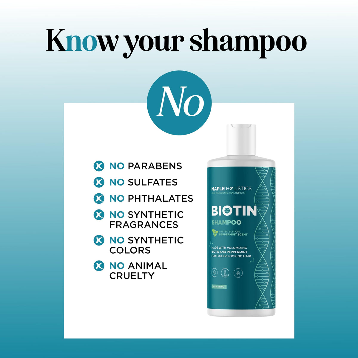 Maple Holistics shampoo lather texture demonstrating gentle cleansing benefit