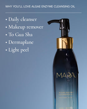 MARA algae and papaya ingredients staged to show nourishing benefits
