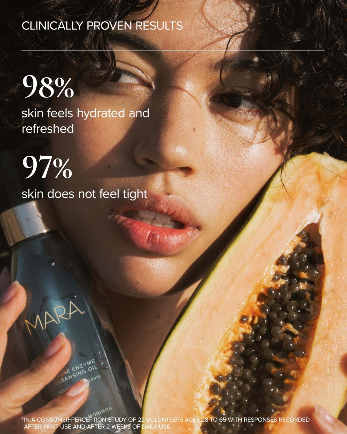 MARA ingredient label close-up emphasizing clean formulation