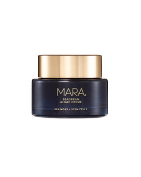 MARA SeaDream front jar showing elegant label and premium night cream benefits